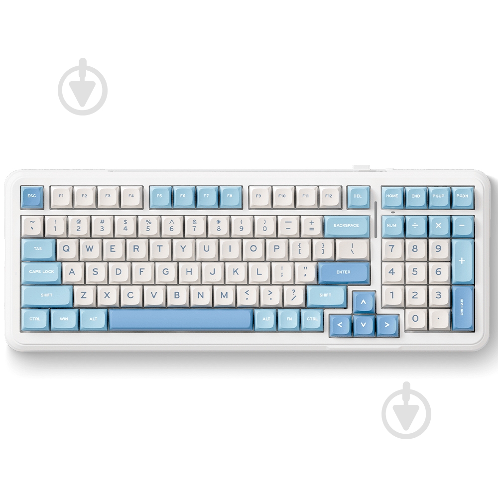 Клавіатура бездротова MChose (k99-1A) white - фото 1