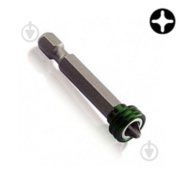Бита Toptul 1/4" 50 мм PH2 1 шт. FQBB0802 - фото 1