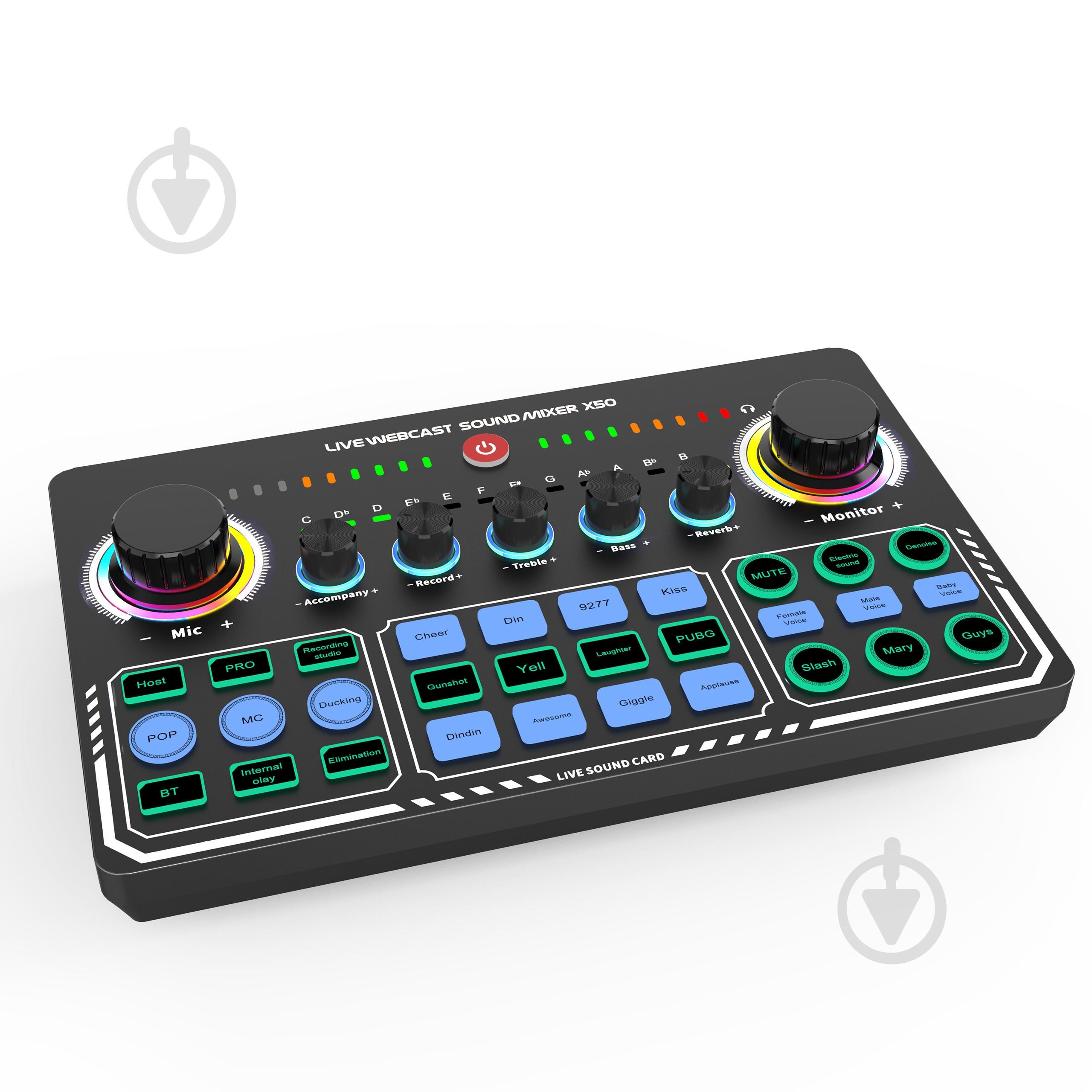 Пульт микшерный FIFINE SC6 Sound Card - фото 2