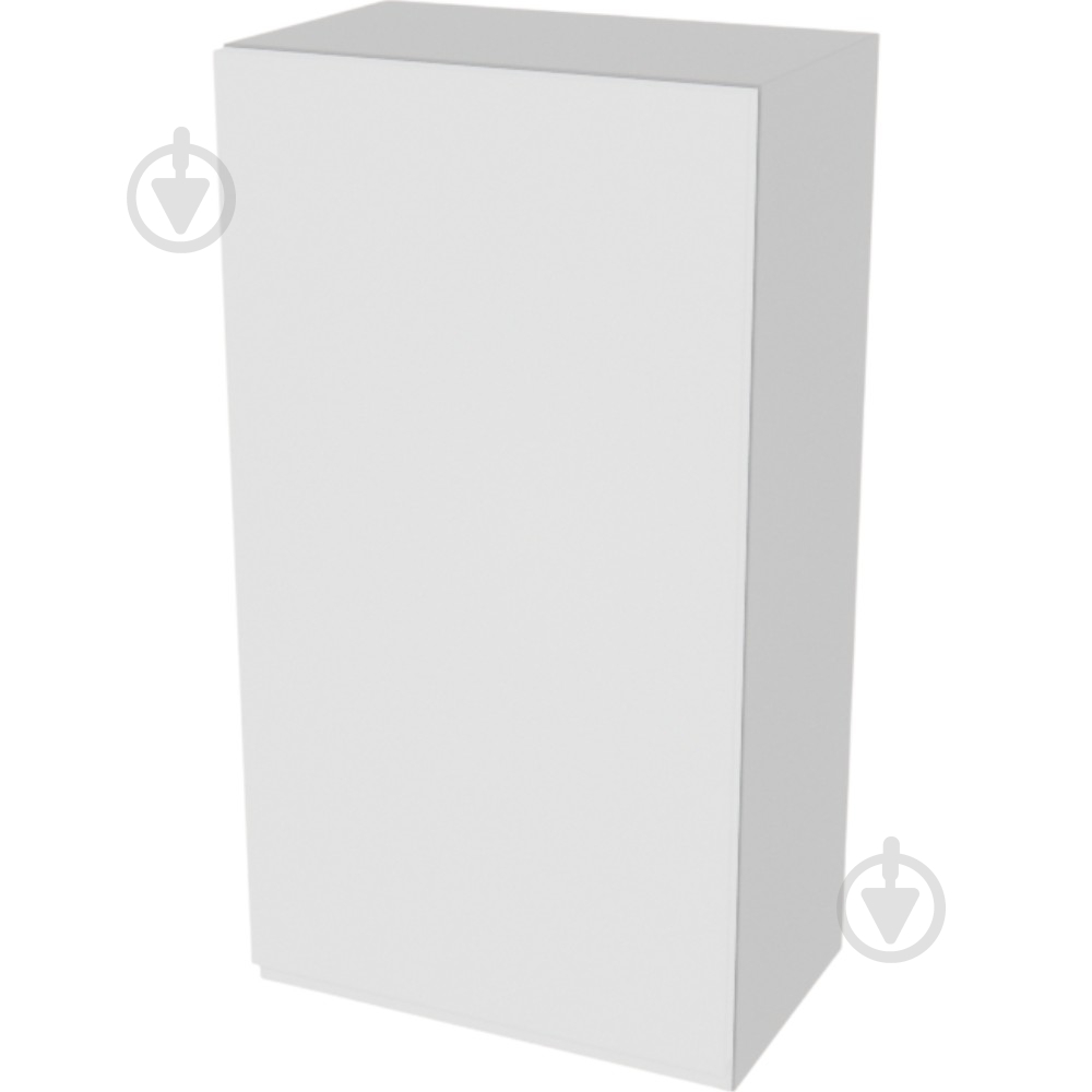 Шафа Влада (В 50/50Ск (920)ліва) білий шовк/попелястий Світ Меблів - фото 1 Шафа Влада (В 50/50Ск (920)ліва) білий шовк/попелястий Світ Меблів - фото 1