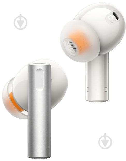 Наушники беспроводные Realme Buds Air 6 flame silver (RMA2402 FLAME SILVER) - фото 2