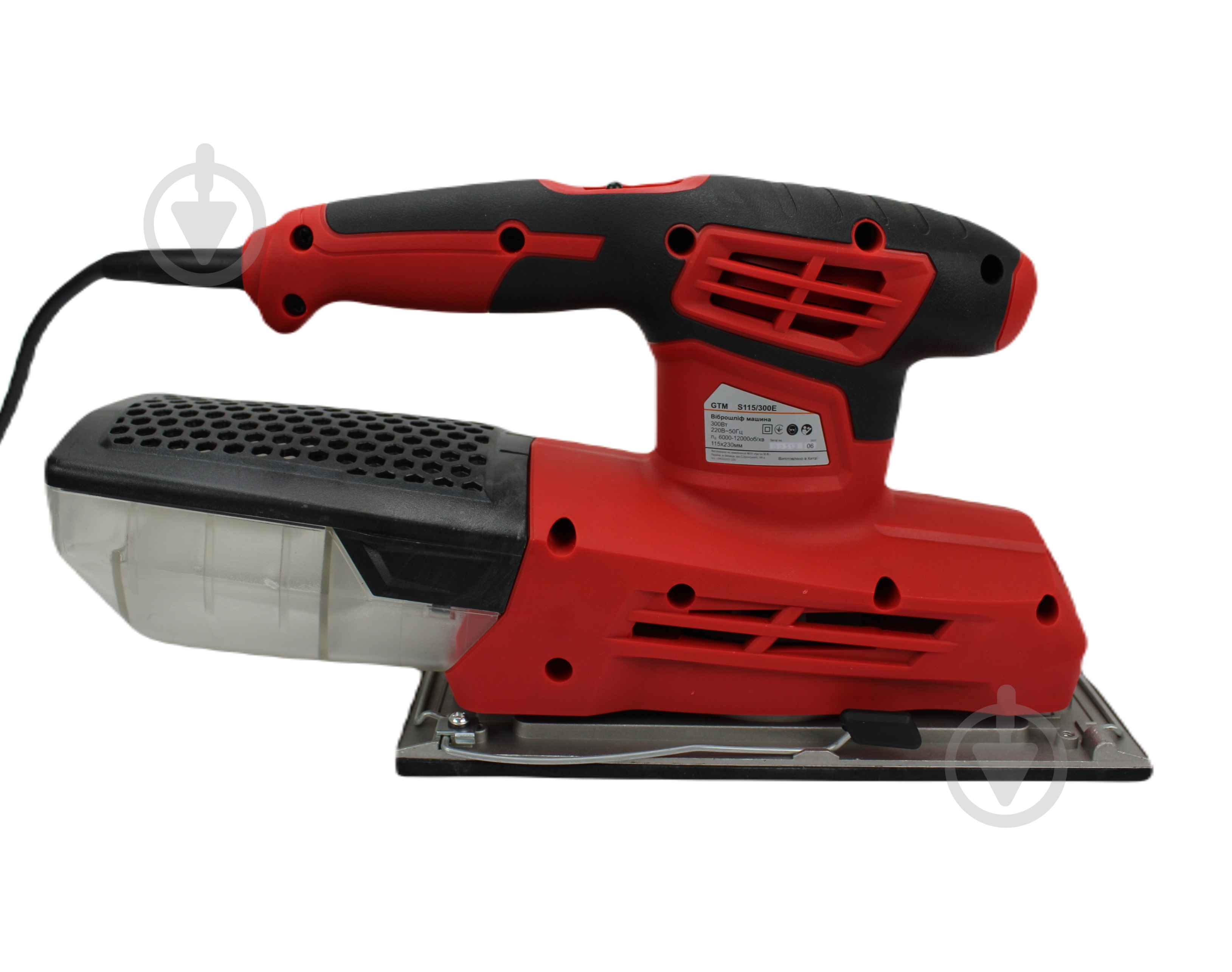Виброшлифмашина GTM S115/300E - фото 4