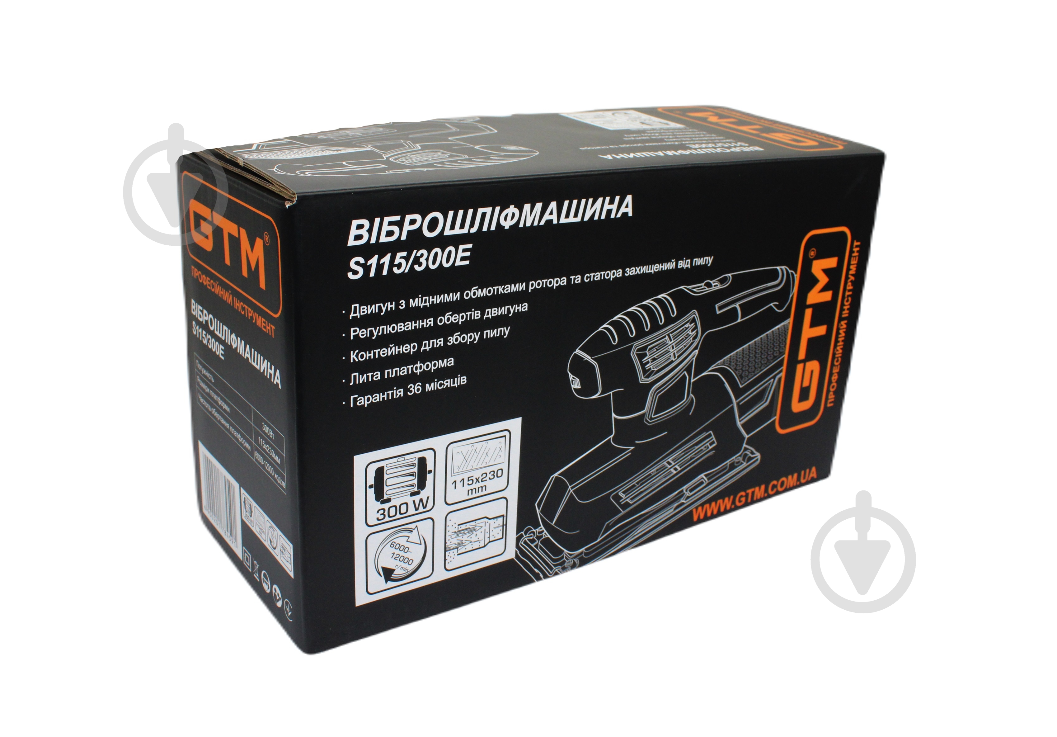 Виброшлифмашина GTM S115/300E - фото 6