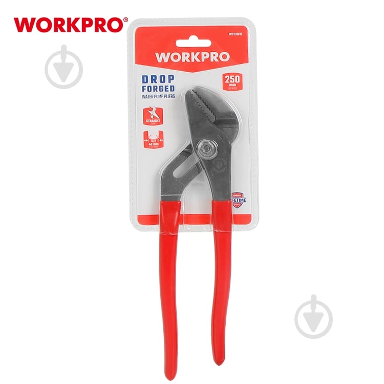 Клещи WORKPRO 250 мм DYI 1 шт. WP231010 - фото 2