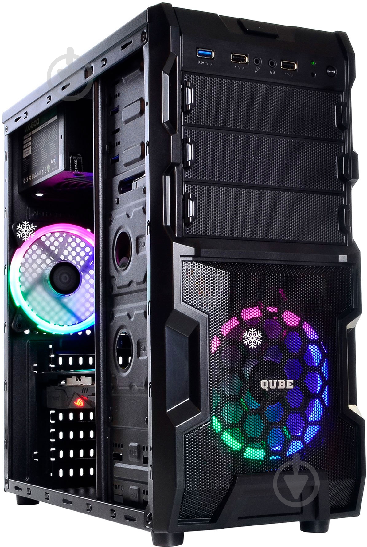 Компьютер персональный Artline Gaming X35 (X35v28Win) black - фото 3