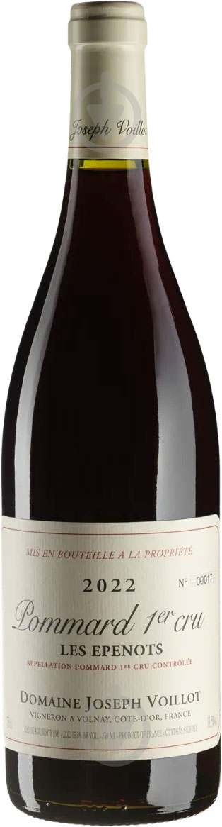 Вино Joseph Voillot Pommard 1er Cru Les Epenots червоне сухе 2022 0,75 л - фото 1 Вино Joseph Voillot Pommard 1er Cru Les Epenots червоне сухе 2022 0,75 л - фото 1