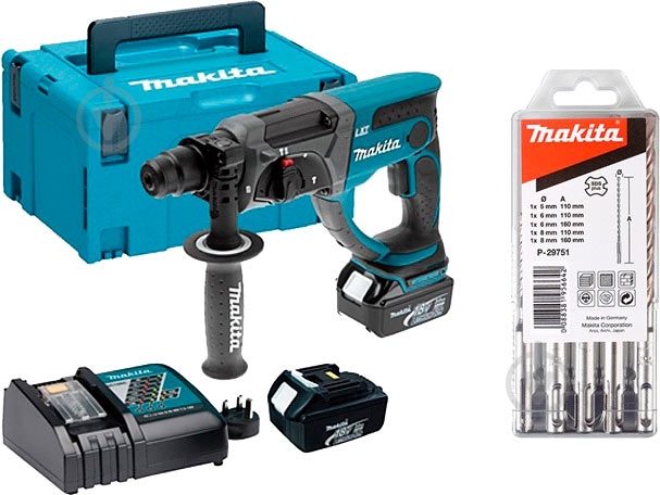 Перфоратор Makita DHR202RX4 - фото 2