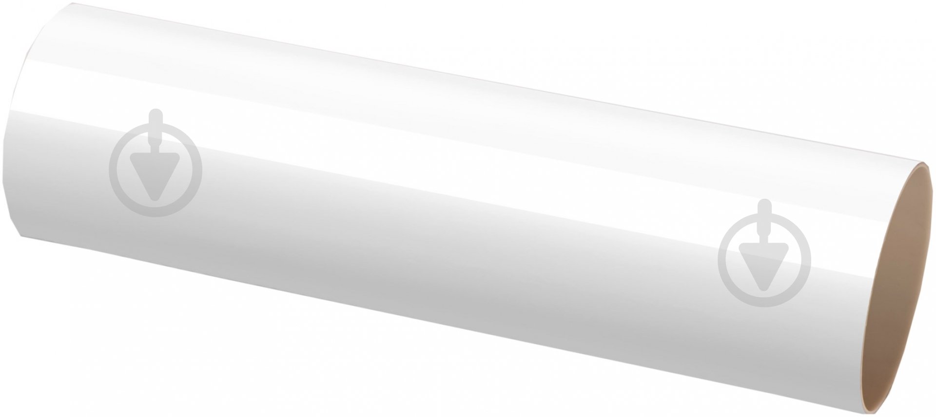 Труба водостічна Giza 85 мм 3 м білий - фото 1