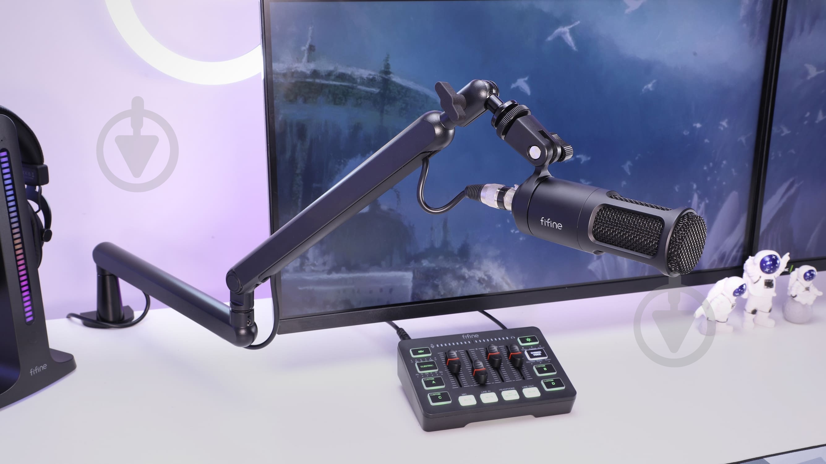 Микрофон FIFINE динамический XLR (K669D) - фото 11