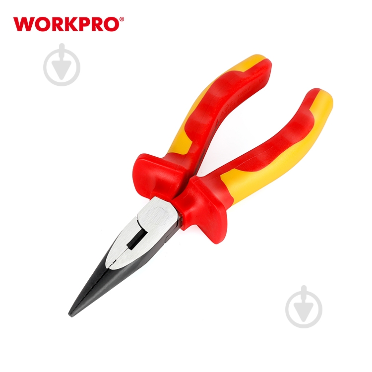 Длинногубцы WORKPRO 160 мм EN/IE 1 шт. WP342004 - фото 3