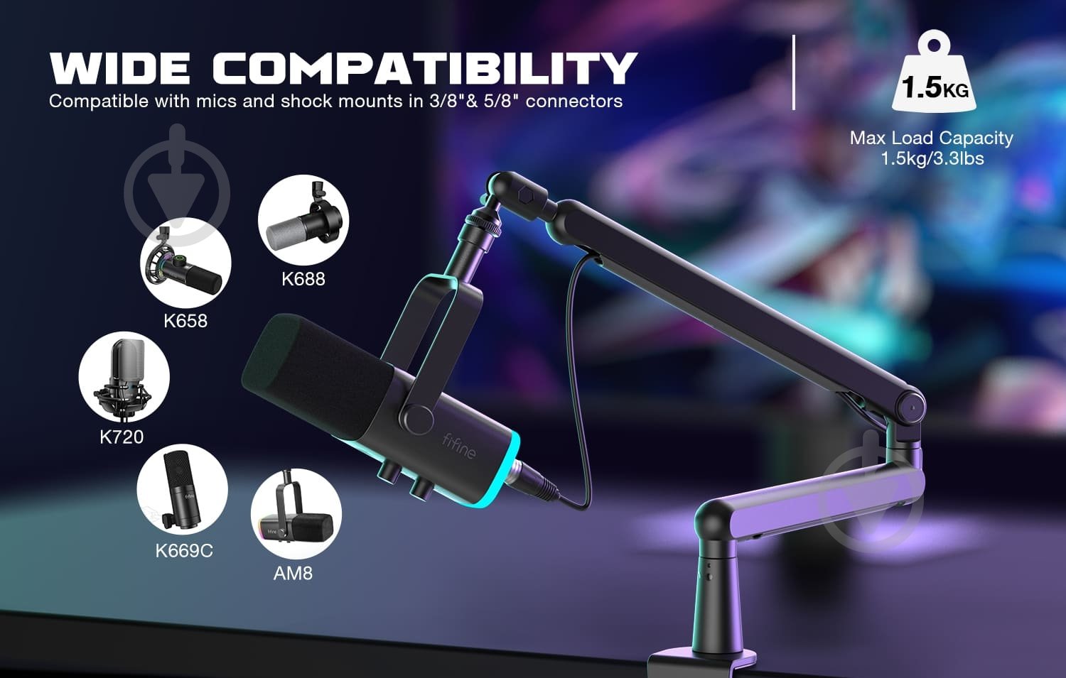 Стойка-пантограф FIFINE (BM88) - фото 6