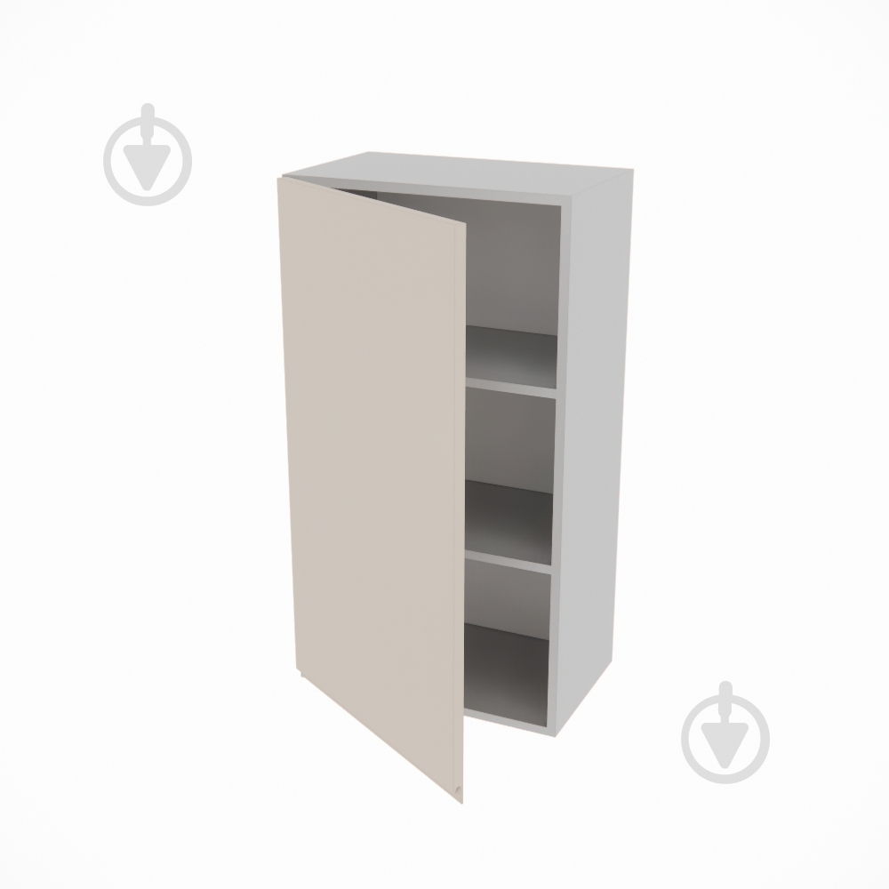 Шафа Влада (В 50/50Ск (920)ліва) пломбір/попелястий Світ Меблів - фото 2 Шафа Влада (В 50/50Ск (920)ліва) пломбір/попелястий Світ Меблів - фото 2