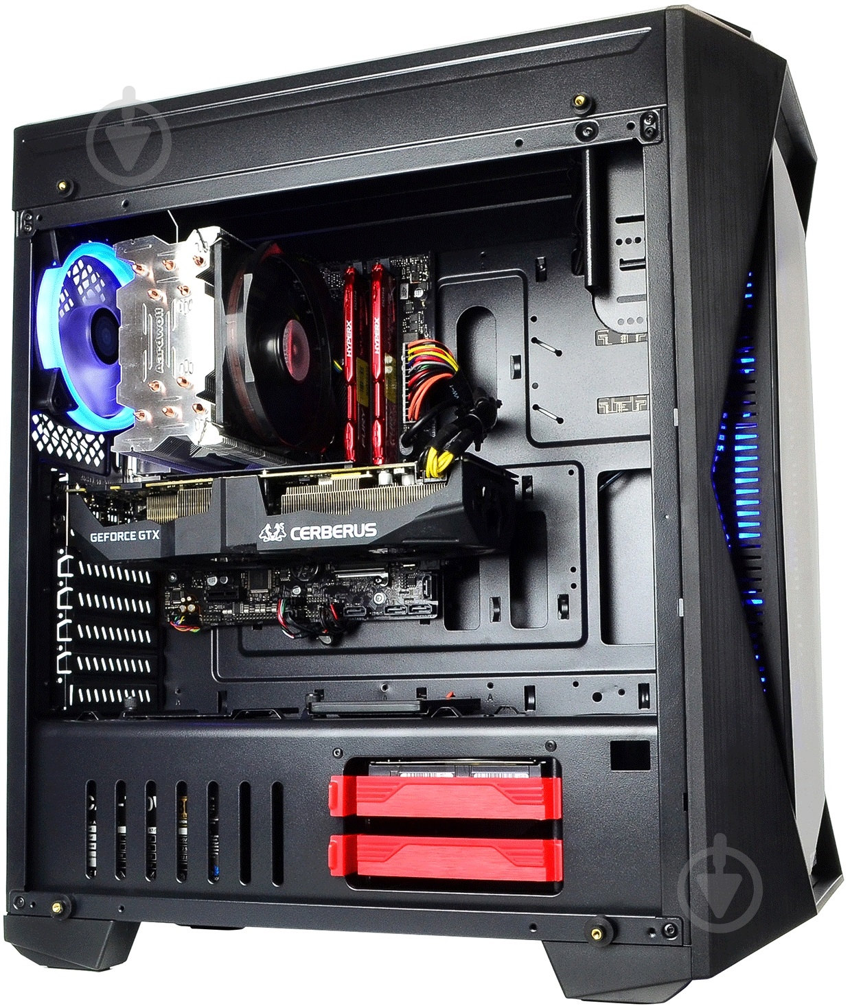 Компьютер персональный Artline Gaming X98 (X98v07) black - фото 2