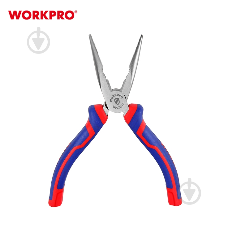 Длинногубцы WORKPRO 160 мм Ni-Fe PRO 1 шт. WP231012 - фото 2