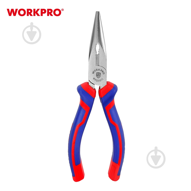 Длинногубцы WORKPRO 160 мм Ni-Fe PRO 1 шт. WP231012 - фото 4