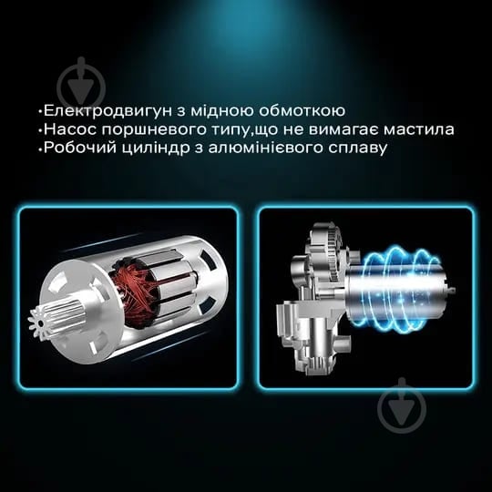 Компресcор автомобильный Gemix Model M black/red 35 л - фото 4