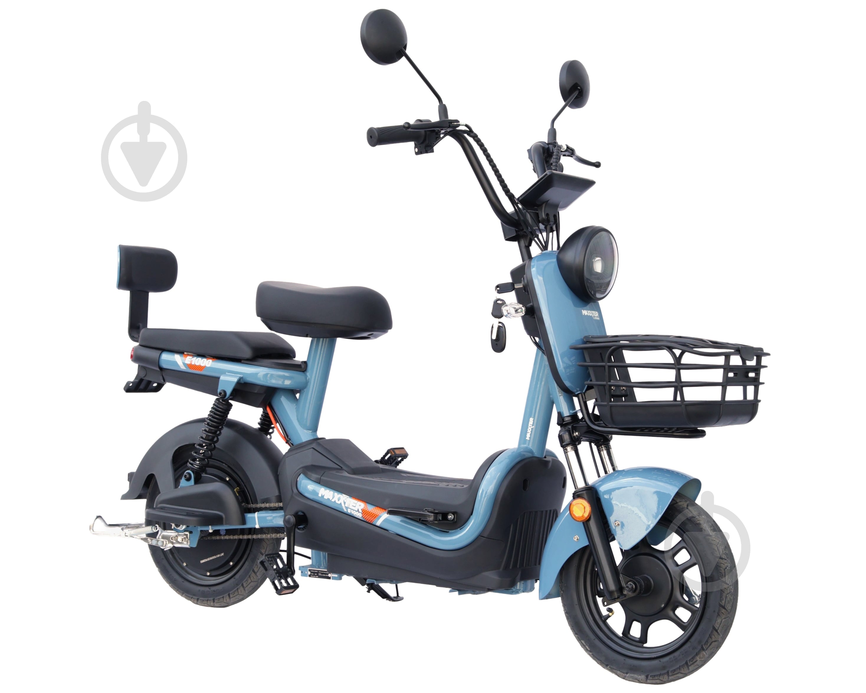 Электроскутер Maxxter E1000 (Blue) 1000 Вт - фото 4