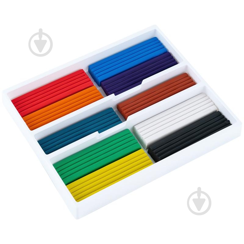 Пластилін восковий 10 кольорів 200 г Classic (K-084) KITE - фото 4