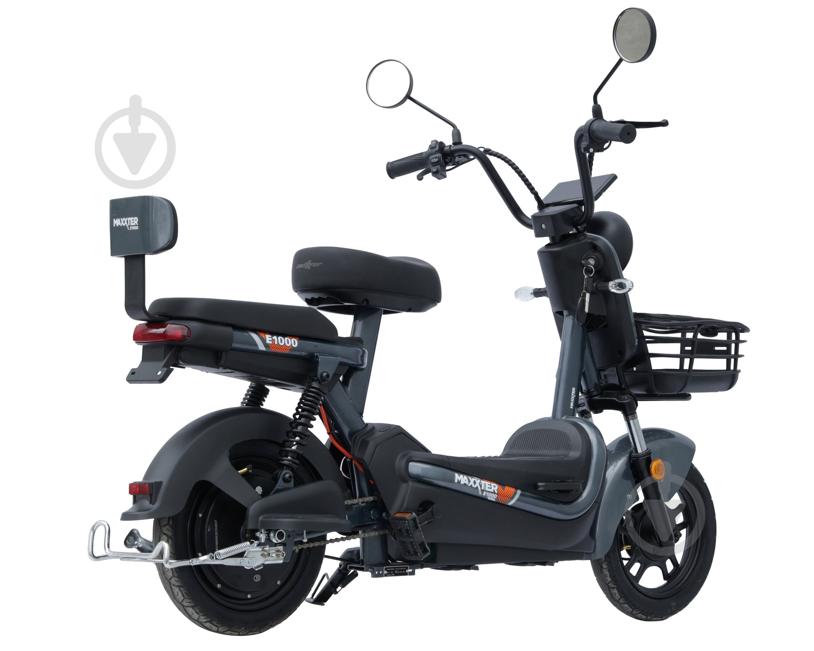 Электроскутер Maxxter E1000 (Gray) 1000 Вт - фото 3