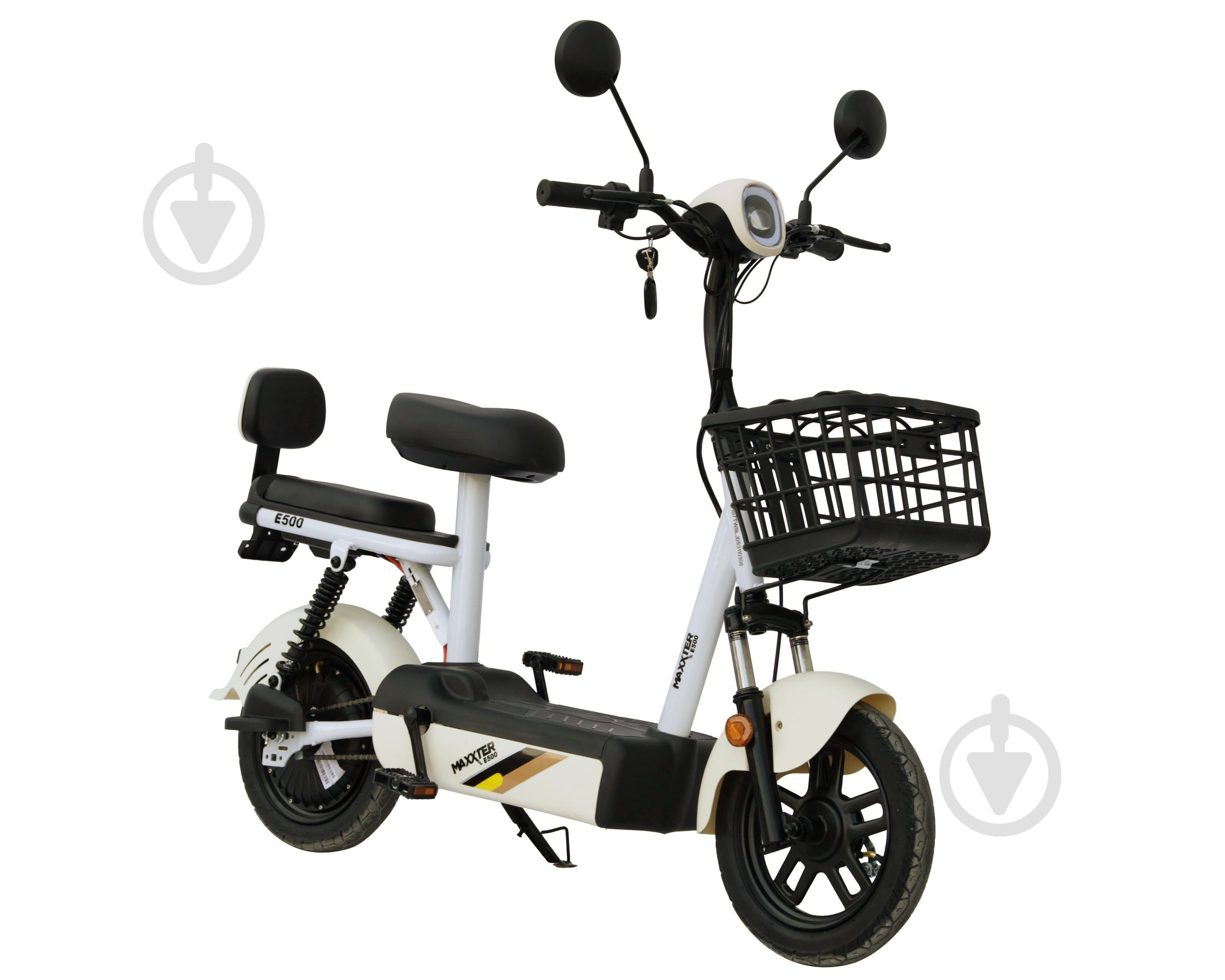 Электроскутер Maxxter E500 (Beige), 500 Вт - фото 4