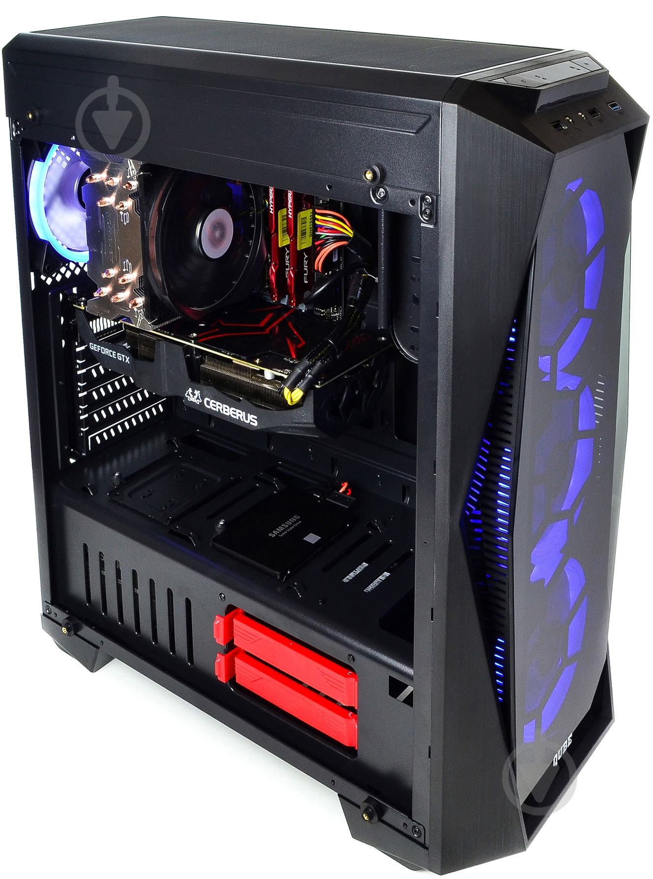 Компьютер персональный Artline Gaming X95 (X95v23) black - фото 3