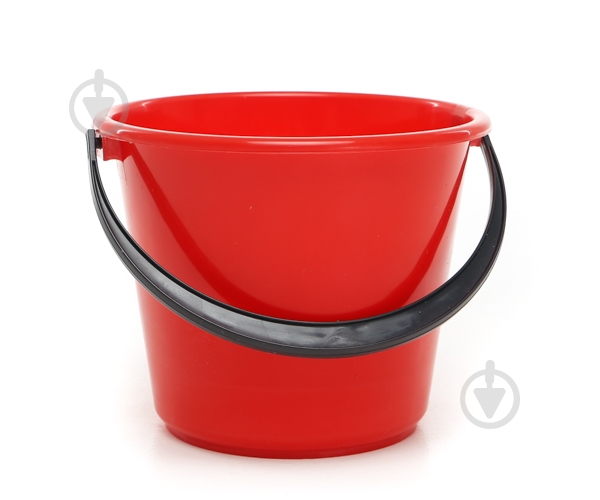 Ведро обычное Горизонт 1-й сорт 7 л красный - фото 1 Ведро обычное Горизонт 1-й сорт 7 л красный - фото 1