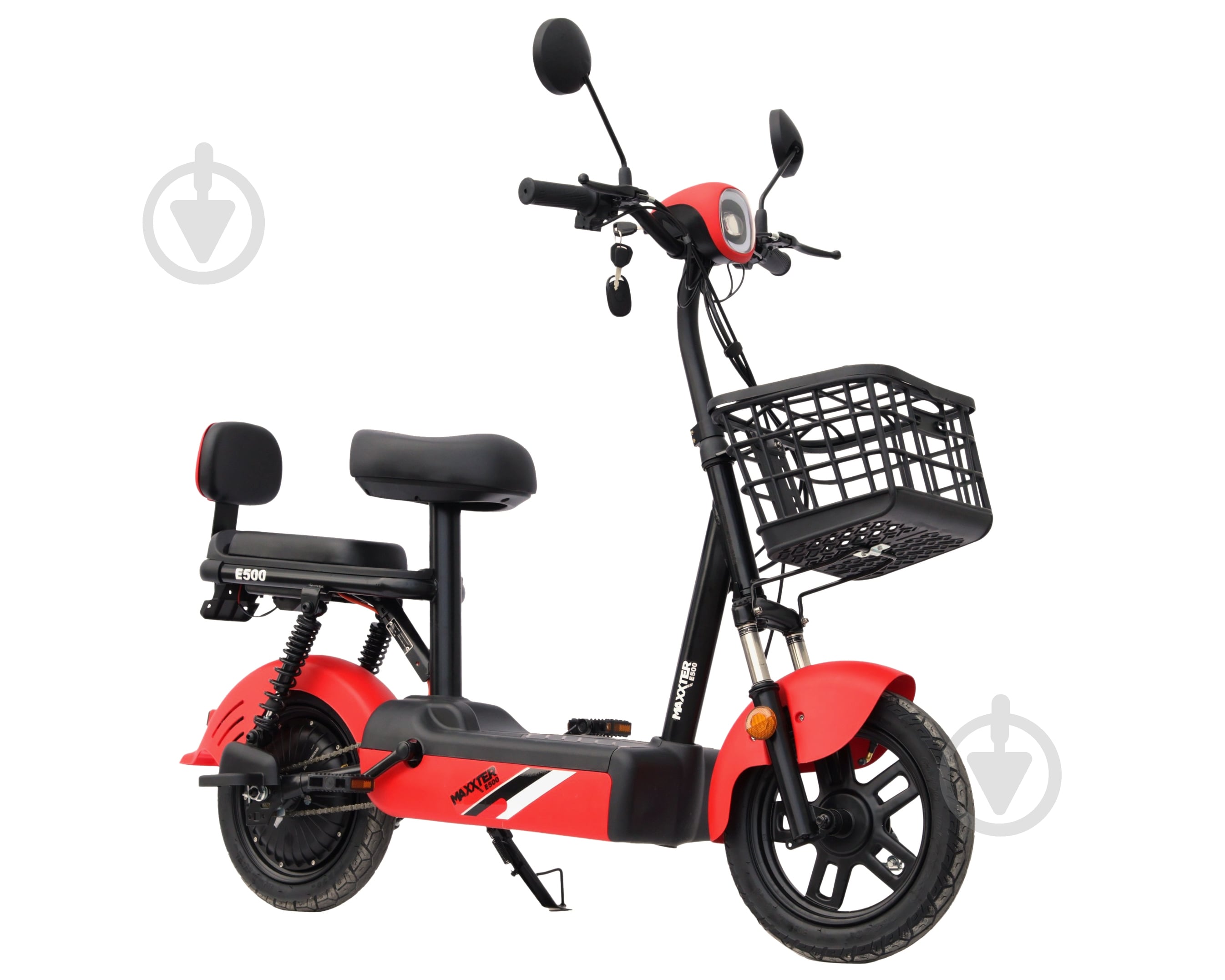 Электроскутер Maxxter E500 (Red) 500 Вт - фото 4 Электроскутер Maxxter E500 (Red) 500 Вт - фото 4