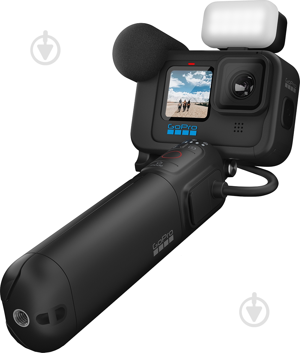 Экшн-камера GoPro HERO 11 Creator Edition black (CHDFB-111-EU) - фото 9 Экшн-камера GoPro HERO 11 Creator Edition black (CHDFB-111-EU) - фото 9