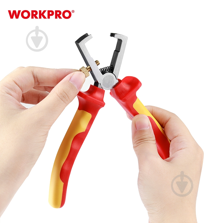 Клещи для снятия изоляции WORKPRO 160 мм EN/IEC 60900 10000V PRO PLUS WP342010 - фото 6 Клещи для снятия изоляции WORKPRO 160 мм EN/IEC 60900 10000V PRO PLUS WP342010 - фото 6