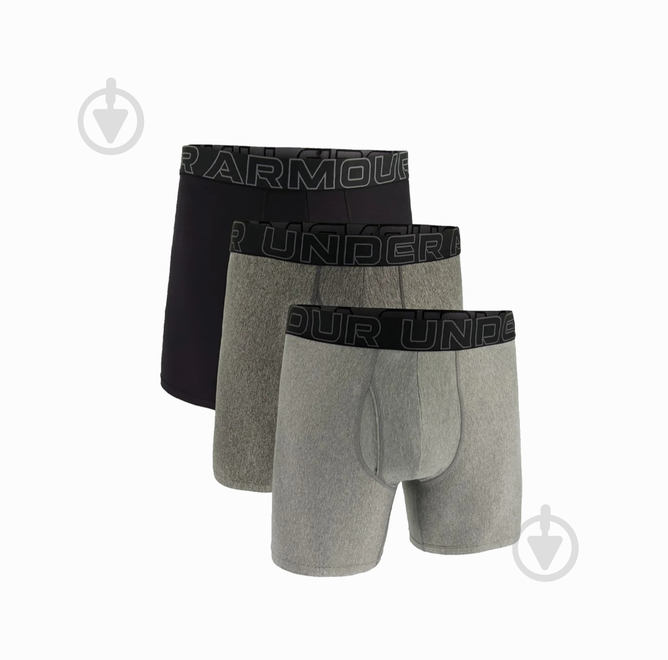 Труси чоловічі Under Armour 1383878-035 2XL різнокольоровий - фото 1