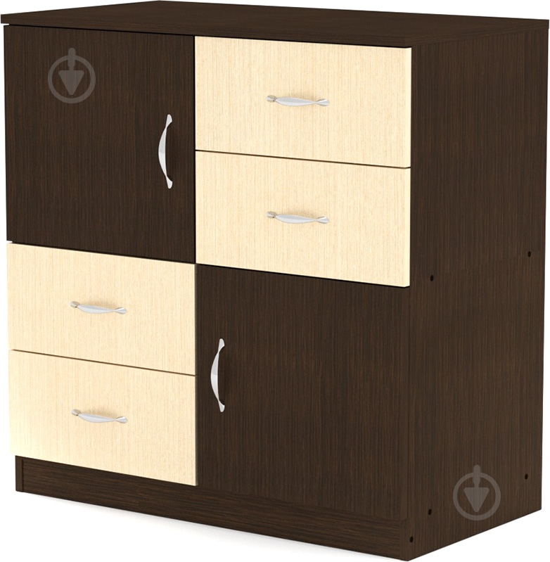 УЦІНКА! Комод Компаніт 2 + 4 венге - фото 1 УЦІНКА! Комод Компаніт 2 + 4 венге - фото 1