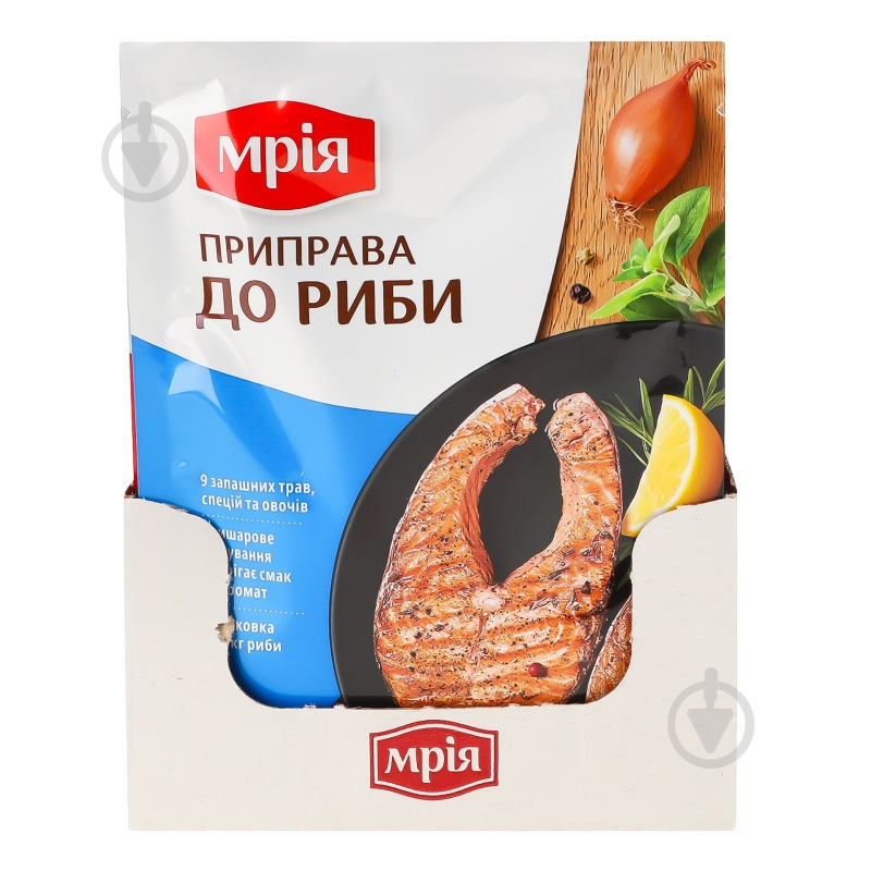 Приправа до риби 25 г ТМ Мрія - фото 10