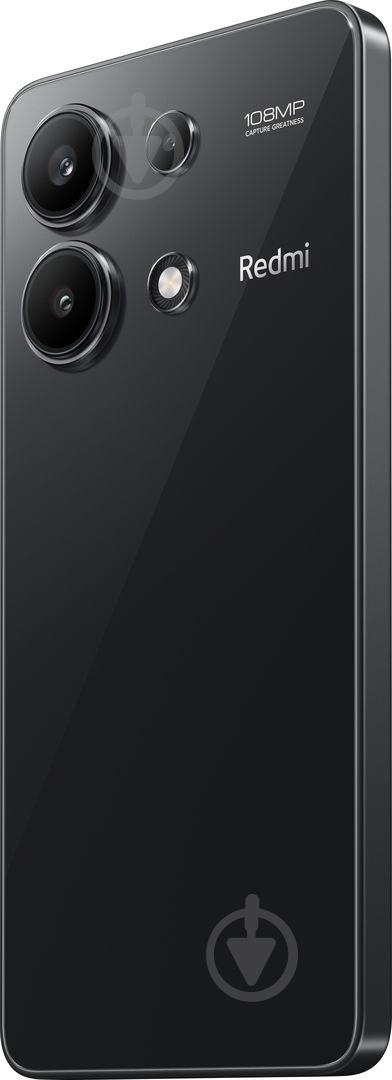 Смартфон Xiaomi Redmi Note 13 6/128GB midnight black (REDMI NOTE 13 6/128 BLACK) - фото 6 Смартфон Xiaomi Redmi Note 13 6/128GB midnight black (REDMI NOTE 13 6/128 BLACK) - фото 6