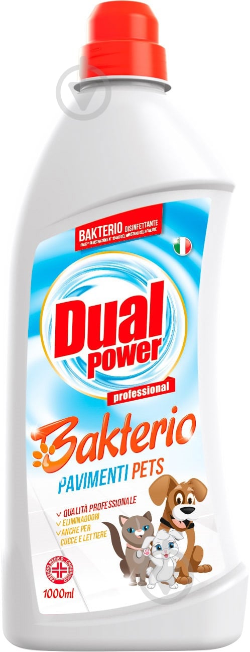 Средство Dual Power для уборки после животных 1 л - фото 1