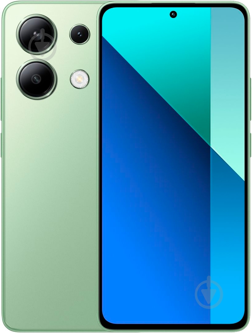 Смартфон Xiaomi Redmi Note 13 8/256GB mint green (1020557) - фото 1 Смартфон Xiaomi Redmi Note 13 8/256GB mint green (1020557) - фото 1