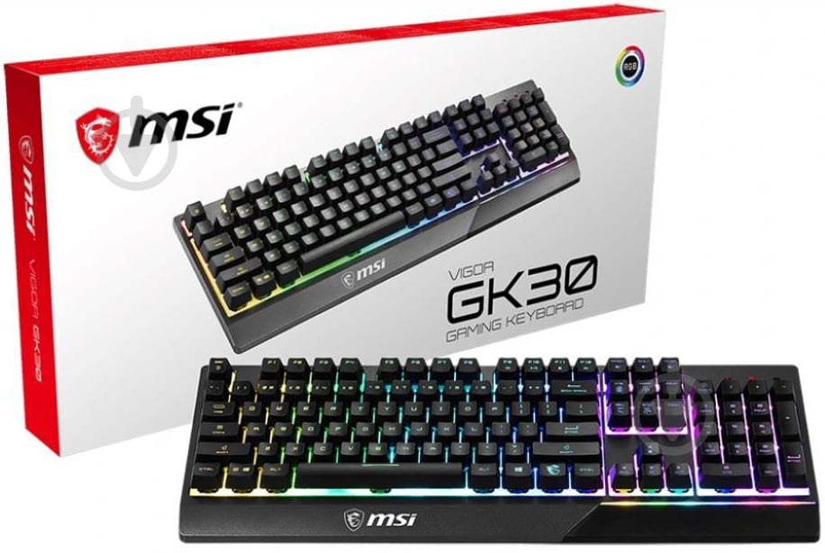 Клавиатура MSI Vigor GK30 (VIGOR GK30 UA) black - фото 4