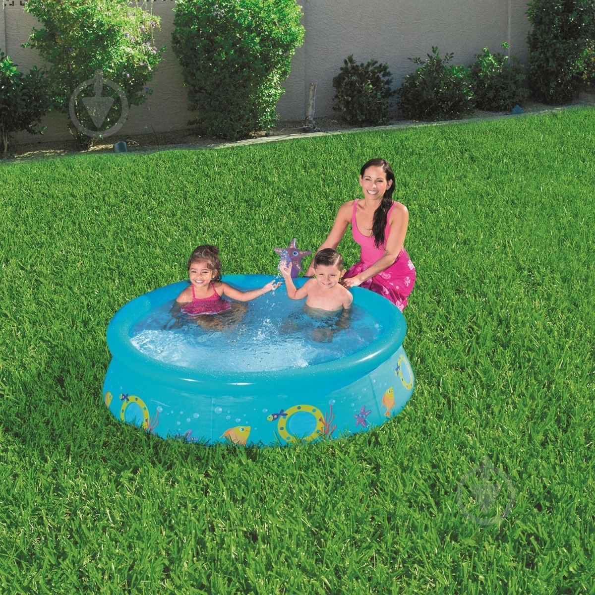 Бассейн надувной Bestway 57326 - фото 4