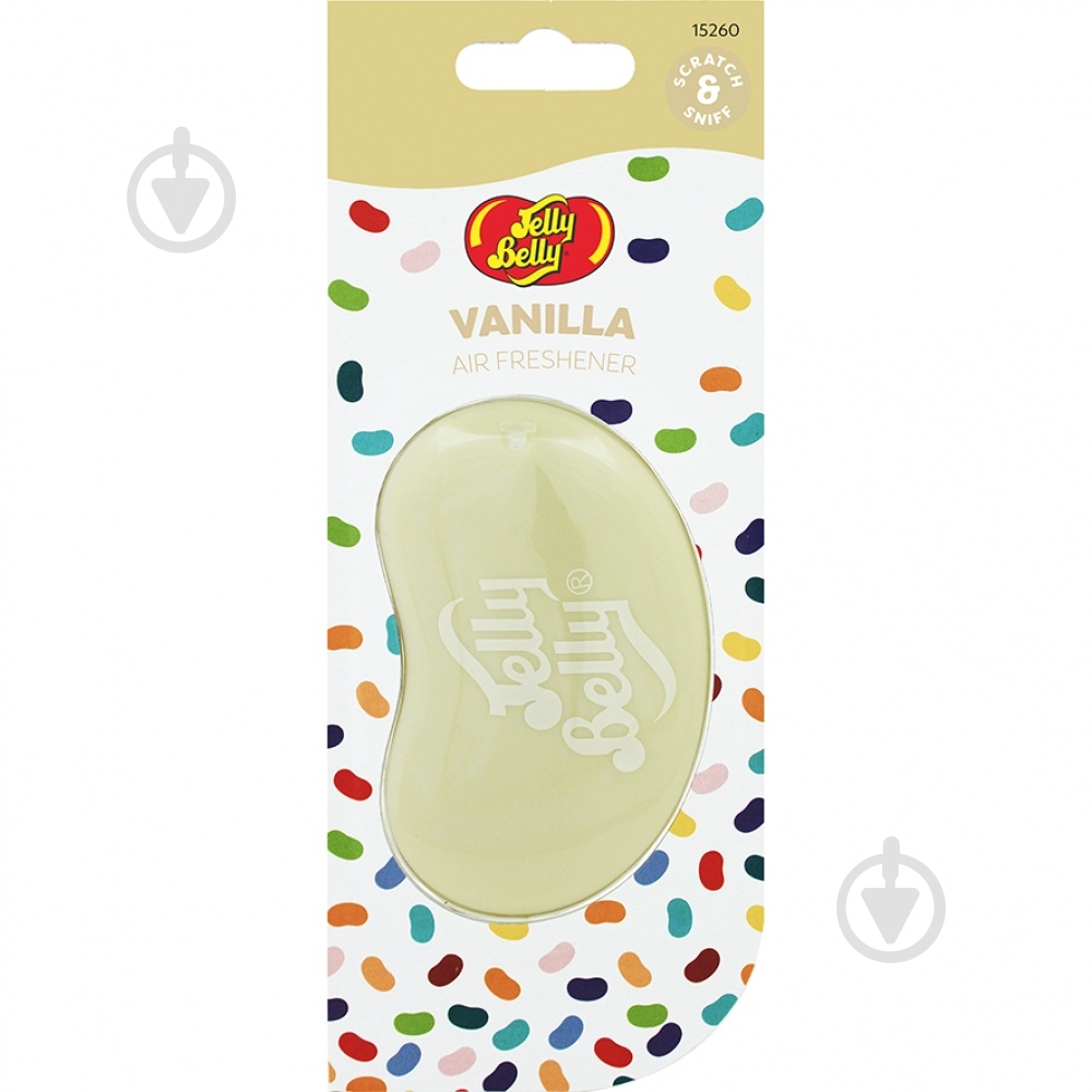 Ароматичне саше Jelly Belly Ваніль 3D 15260 - фото 1