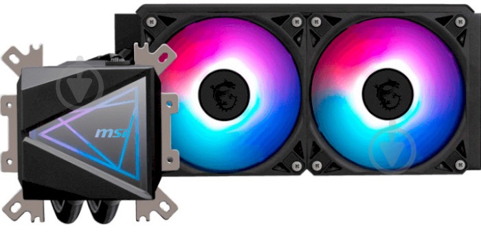 Система водного охлаждения MSI MAG CoreLiquid I240 Black - фото 4 Система водного охлаждения MSI MAG CoreLiquid I240 Black - фото 4