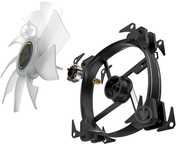 Вентилятор для корпуса Montech HP140 PWM Black - фото 2 Вентилятор для корпуса Montech HP140 PWM Black - фото 2