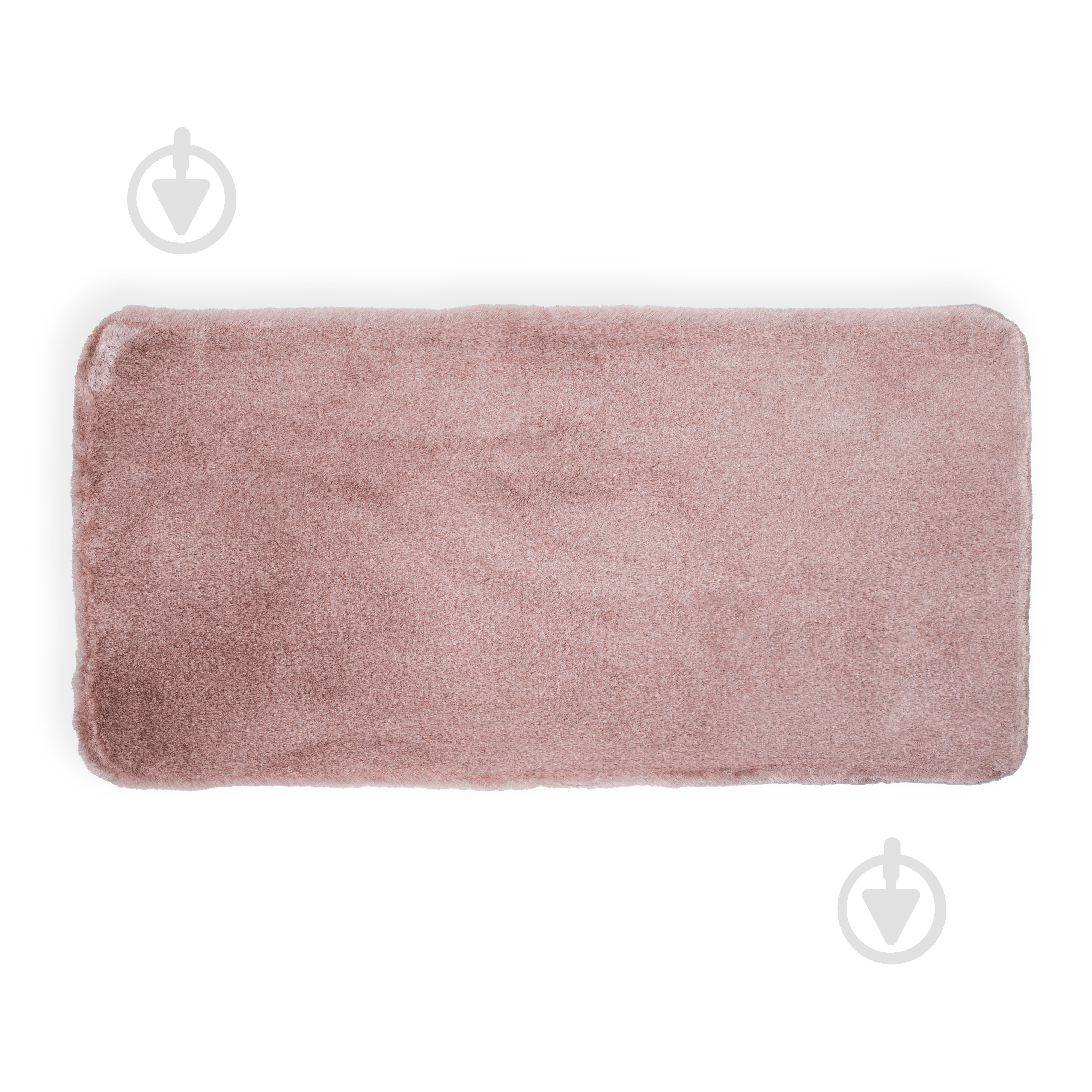 Коврик Dariana Rabbit Melange 75x150 см pink - фото 1