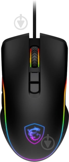 Мышь MSI Forge GM300 black (FORGE GM300) - фото 1 Мышь MSI Forge GM300 black (FORGE GM300) - фото 1