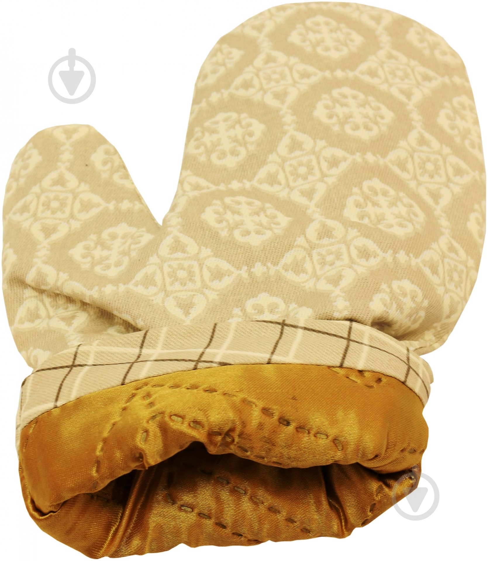 Прихватка-варежка Ажур 16x26 см светло-коричневый Прованс - фото 2