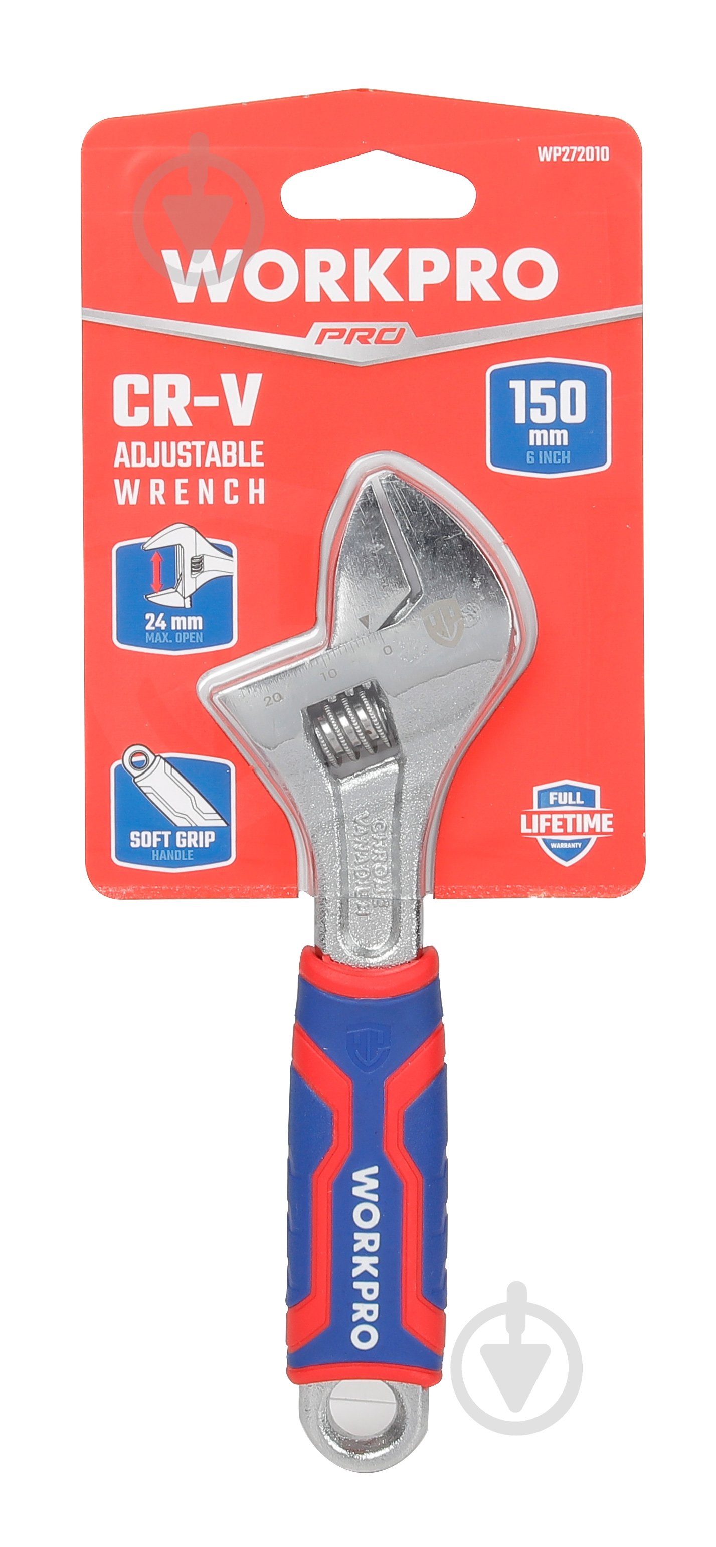 Ключ 150 мм CR-V PRO WORKPRO WP272010 WP272010 - фото 5