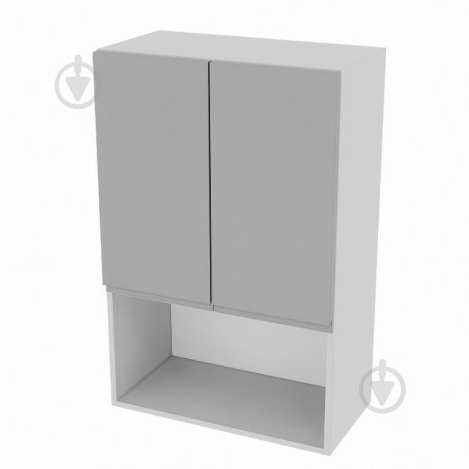 Шафа Влада (В 60 2Д п/мікрохв. (920)) сірий оксамит/попелястий Світ Меблів - фото 1 Шафа Влада (В 60 2Д п/мікрохв. (920)) сірий оксамит/попелястий Світ Меблів - фото 1