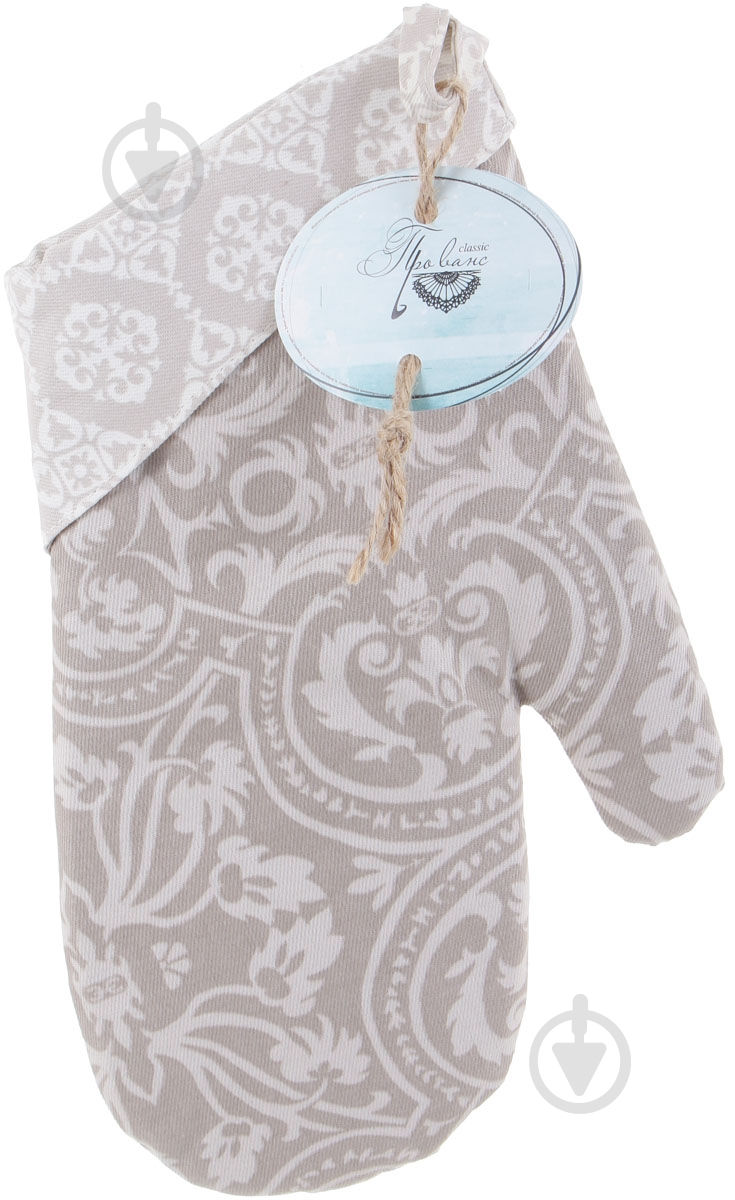 Прихватка-варежка Фреска 16x26 см светло-коричневый Прованс - фото 3