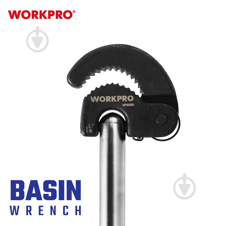 Ключ для раковин 280 мм PRO WORKPRO WP309002 - фото 6
