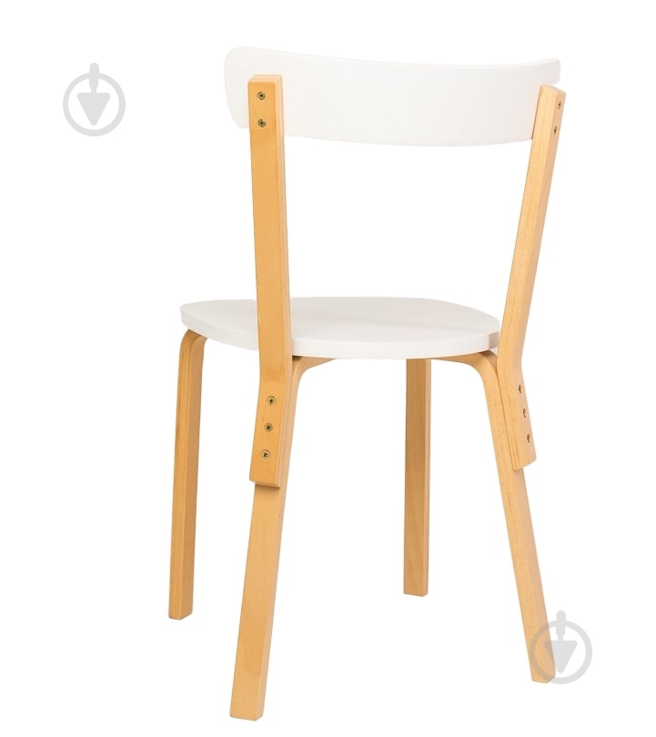 Стул Scandi белый /бук - фото 3