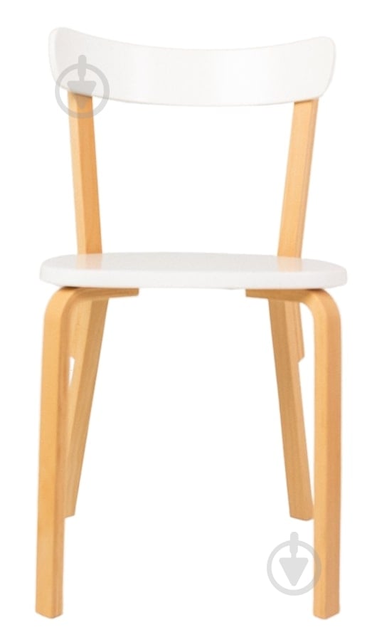 Стул Scandi белый /бук - фото 5