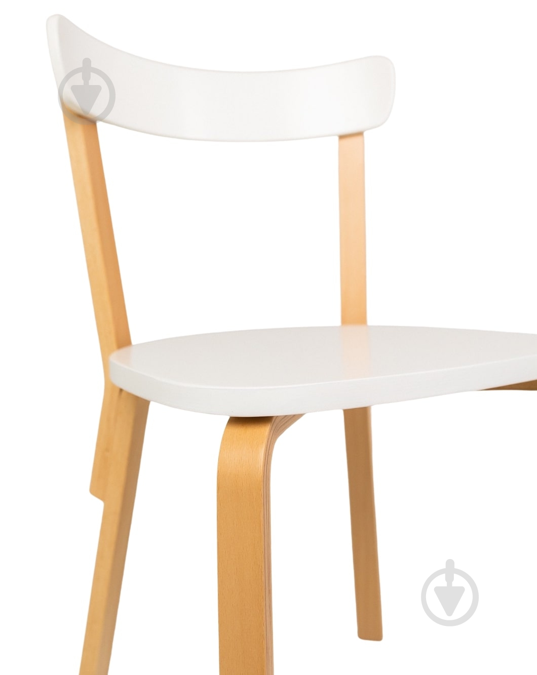 Стул Scandi белый /бук - фото 4